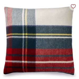 ISO Williams Sonoma Plaid Lambswool Pillow Cover in Stewart
